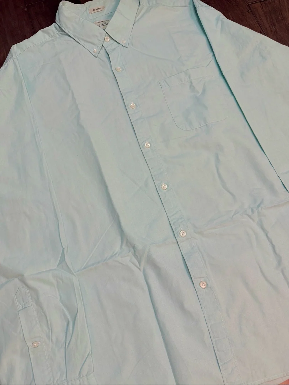 J. Crew Light Blue Button-Down Shirt